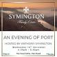 An evening of Port with Anthony Symington – A Rare event image