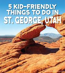 5 Kid Friendly Things To Do In St George Utah Utah Adventures Things To Do Utah Kids