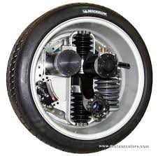 Venturi Avec 4 Roues Motrices A Suspension Active La Venturi Volage N A Pas D Equivalent La Technologie Michelin Ac With Images Electric Sports Car Electricity Wheel