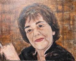 Inherited 1984 portrait of mom who passed in 1993