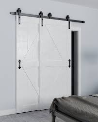 Regardless of your interior design, you can. Single Track Bypass Barn Door Hardware