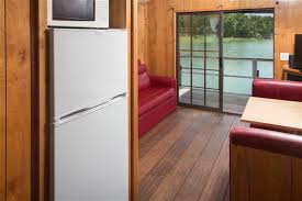 The floating cabins are so spread apart on top of the water, you'll feel like you've escaped into nature with no one else around. Home