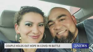 Corpus Christi couple continues to hold onto hope as husband battles  COVID-19