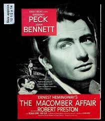 1947 The Macomber Affair Ernest Hemingway Film Vintage Print Ad 31438