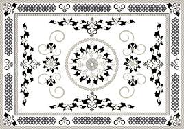 Black And White Persian Rug Pattern Vector Persian Carpet Pattern Vector Carpet Vidalondon Oriental Pattern Carpet Design Pattern Frame Decor