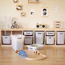 Ikea Storage Ikea Ikeahack Ikeahacks Kids Kidsroom Playroom Toys Toysrorage Trofast Toy Room Organization Toy Storage Organization Storage Kids Room