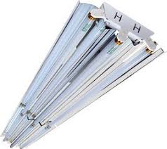 6 Lamp 8 Foot T8 Light Fixture Lights By H H