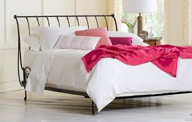 Traditional storage bedroom furniture sets. Paris Sleigh Bed Iron Beds Charles P Rogers Est 1855