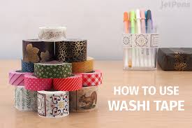 A little bit of washi goes a long way as well, so one roll lasts quite awhile. How To Use Washi Tape Jetpens