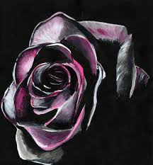 Voici notre série d'images noires et contrastées pour les fans du côté obscure du design. Wallpapers Art Painting Wallpapers Flowers Rose Noire By Zange Hebus Com