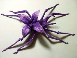 Origami Lilac Spider Origami Paper Art Origami And Quilling Origami