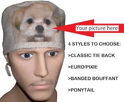 CUSTOM Hat Surgical Scrub Hat Operating Room Hat Theatre Cap CUSTOM IMAGE  Pick Your Image Sweatband Built In