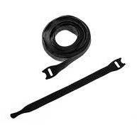 5" x 3/4" Velcro® Brand One Wrap® Straps Black 1440/Spool