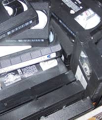 In the event you cannot find a tape cleaner, you can gradually remove film from a tape to clean it manually. Vhs Video Tapes Set Of 24 Upcycled Used Use For Craft Projects Like Tables Purses Racks Shelves Video Tapes Vhs Purse Rack