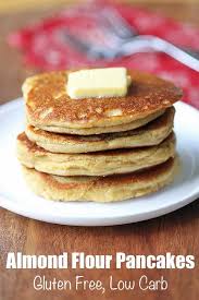 Wonderfully Fluffy Almond Flour Pancakes Are Low Carb Keto And Gluten Free Almond Flour Pancakes No Flour Pancakes Low Carb Pancakes