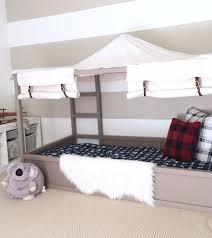Harlow Thistle Home Design Lifestyle Diy Ikea Kura Bed Hack Diy Boy Canopy Bed Ikea Kura Bed Boys Bed Canopy Kura Bed