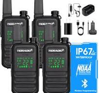 Amazon.com: Walkie Talkies Waterproof IP67 Long Range FRS ...
