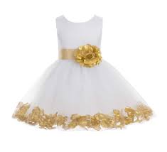 5 out of 5 stars (465) $ 37.00. White And Gold Little Girl Dresses Off 72 Www Usushimd Com