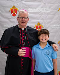 On behalf of Bishop Francis...