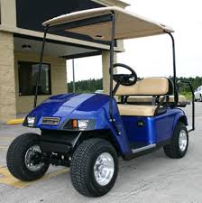 Ezgo Pds 36v Blue Electric Golf Cart W Speed Chip