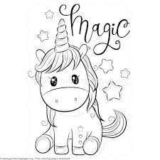 Here at coloringpages.site, we included a variety of unicorn images that children will love to print and color. Magic Unicorn Coloring Pages Free Instant Download Coloring Coloringbook Coloringpages Anima Unicorn Coloring Pages Cool Coloring Pages Cute Coloring Pages