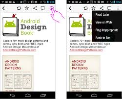 To add ratingbar to layout, use ratingbar element as shown below android ratingbar propterties. C Swipe An Ergonomic Solution To Navigation Fragmentation On Android Smashing Magazine
