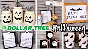 With an assortment of light colored or white painted pumpkins and some pattern. Diy Dollar Tree Halloween Decor Farmhouse Fall Trends Youtube
