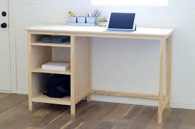 How to build a desk? Diy Counter Height Desk With Storage Addicted 2 Diy