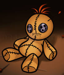 Despite its name, the voodoo doll is not actually historically linked to voodoo practices. How To Draw A Voodoo Doll Step By Step Drawing Guide By Dawn Dragoart Com