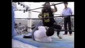 Cactus jack (mick foley) takes on terry gordy in the first round of the king of the death match tournament! Cactus Jack Vs Shoji Nakamaki Iwa King Of The Death Match 8 20 1995 Youtube