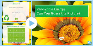 In our country, the most widely used energy resource is a. Renewable Energy Quick Quiz