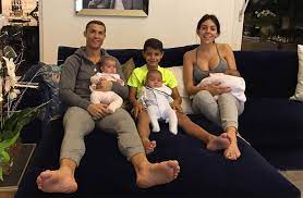 Who is ⭐cristiano ronaldo's wife⭐? Cristiano Ronaldo And Georgina Rodriguez Pose With Their Kids People Com