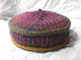 Binah Bokharan Kippah Kufi Pillbox Hat Pattern By Leslie S Hat Knitting Patterns Hat Pattern Pattern