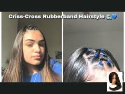Rainbiw rubber band hair styles with pic legit ng. 45 Rubber Band Hair Inspo 3 Ideas In 2021 Natural Hair Styles Baddie Hairstyles Curly Hair Styles Naturally