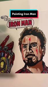 Bts of my glass painting process #ironman #glasspainting #marvel