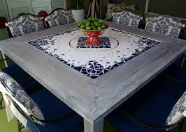 Check spelling or type a new query. Mosaic Dining Table With Built In Lazy Susan Hgtv