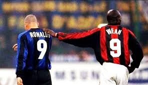 Ronaldo George Weah Ac Milan Inter Milan N 9 Ronaldo Ronaldo 9 George Weah