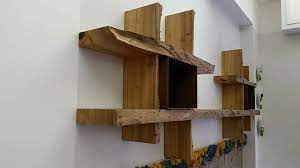 Mensole In Legno Grezzo Legno Massello Scortecciato Mensola In Legno Arredamento Idee Per Decorare La Casa