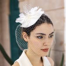 Unconventional Veil, Crinoline, Beaded Birdcage, Face Cover, for a Bride  With Exceptional Style, Stylish Headpiece,