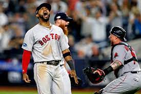 Sánchez fouled two more pitches, then swung over matt barnes' knuckle. Mlb Playoffs Red Sox Punish Yankees At Home To Advance To Alcs