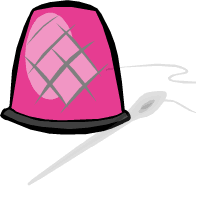 A kind of triangular spade. Latvijas Vardnica Uzpirkstenis