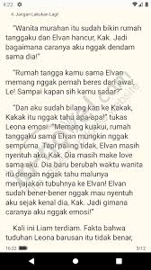 Cerita novel fanella jangan salah kan aku selingkuh. Chapter 4 After Darkness