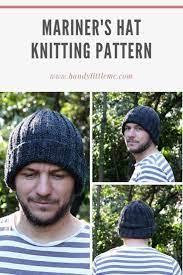 Mariner S Hat Pattern Mens Hat Knitting Pattern Hat Knitting Patterns Beanie Knitting Patterns Free