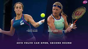03.11.93, 27 anni classifica wta: Martina Trevisan Vs Kiki Bertens 2019 Charleston Open Second Round Wta Highlights Youtube