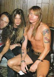 Sebastian And Axl Axl Rose Sebastian Bach Rock Music