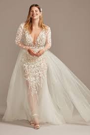 Long Sleeve Wedding Dresses Gowns David S Bridal
