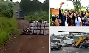 The italian foreign ministry said luca attanasio, a carabinieri police officer who was providing security for him and a third person were killed in goma. Footage Shows Moment Un Convoy Comes Under Attack By Gunmen Who Killed Italian Ambassador Daily Mail Online