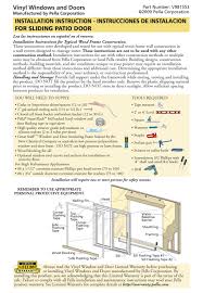 The glass panel needs to be removed to install the screen. Pella V981553 Installation Instructions Manual Pdf Download Manualslib
