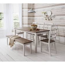 Canterbury Dining Table With 5 Chairs Bench Kitchen Table Settings Farmhouse Dining Room Table Kitchen Table Bench