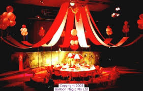Use Streamers Of Cloth From The Center Of The Ceiling In The Gym Circus Theme Party Themes For Teenagers Circus Theme Party